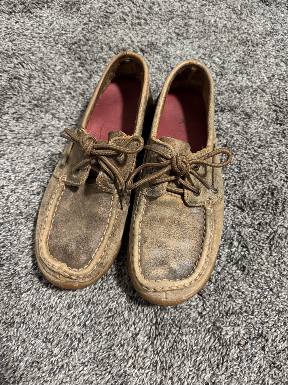 Women’s Twisted X Brown Leather Moccasins
